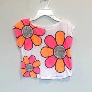 Justice Bright Flower Top